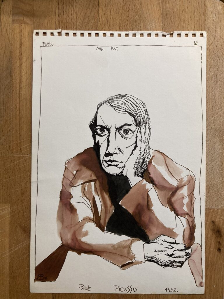 Picasso by Man Ray