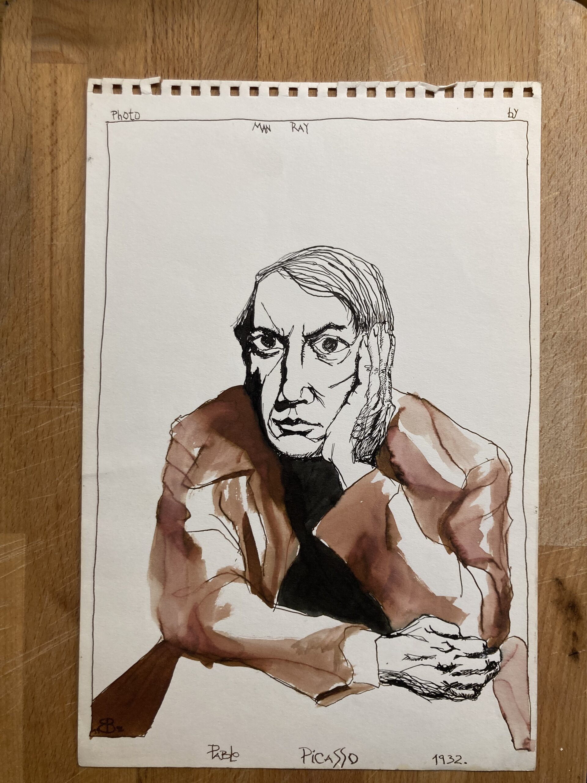 Picasso by Man Ray