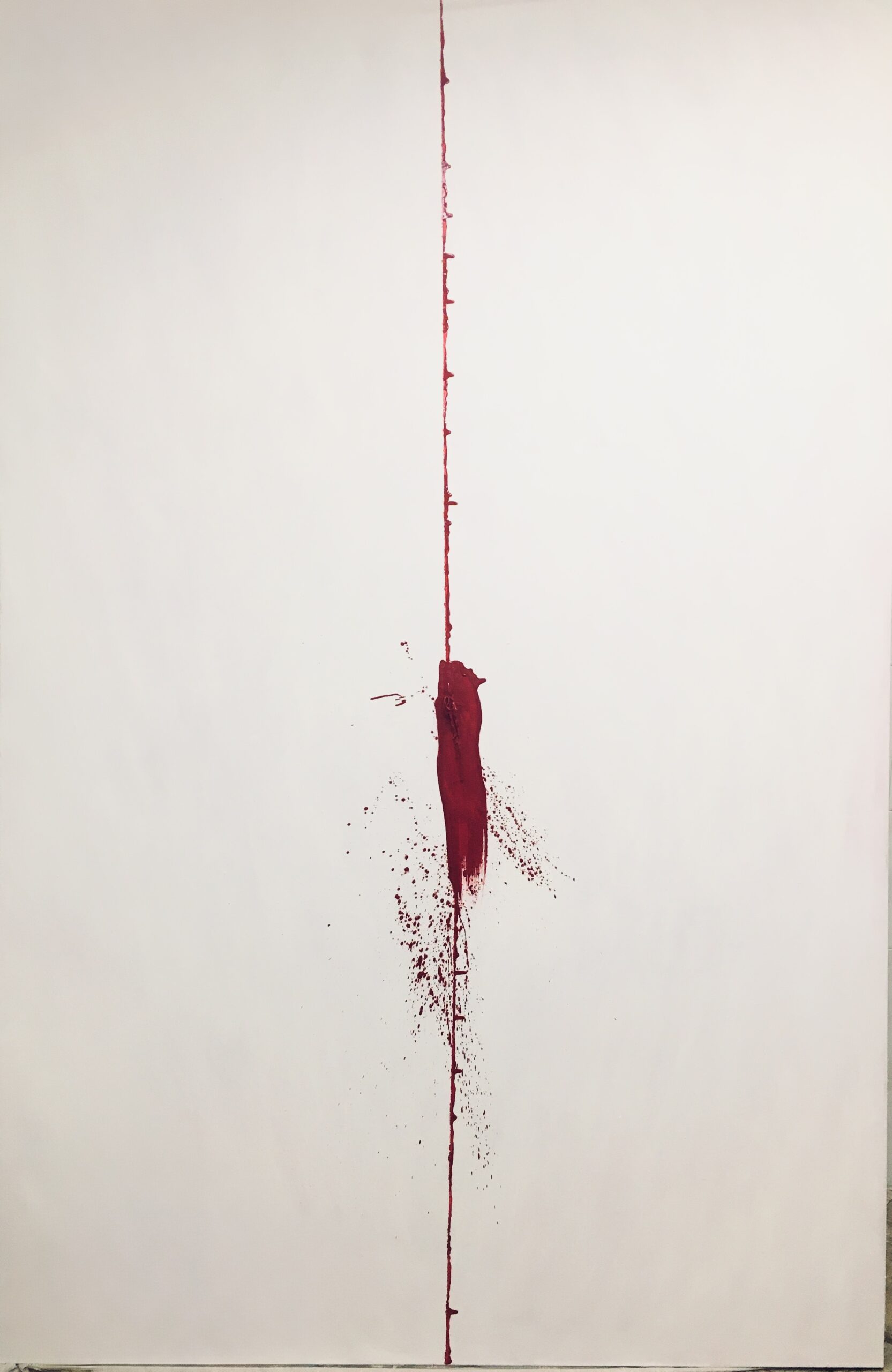 oil on canvas, švalje, Cut